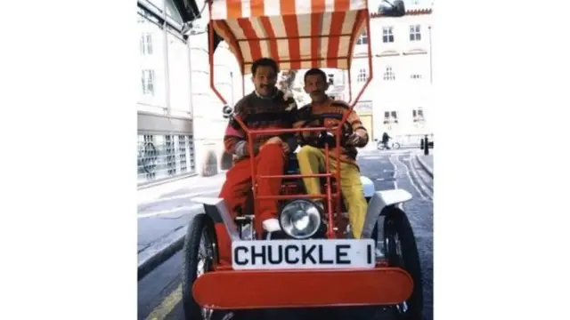 ChuckeVision stars in a golf cart