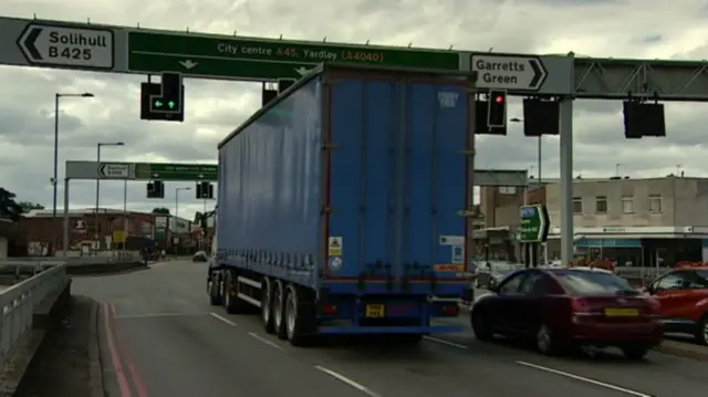 A45 Coventry Road in Birmingham