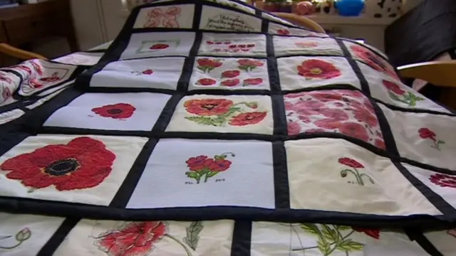 Poppy quilt