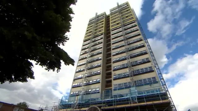 Barry Jackson Tower in Aston, Birmingham