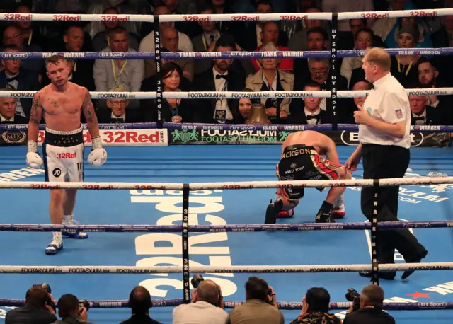 Carl Frampton v Luke Jackson