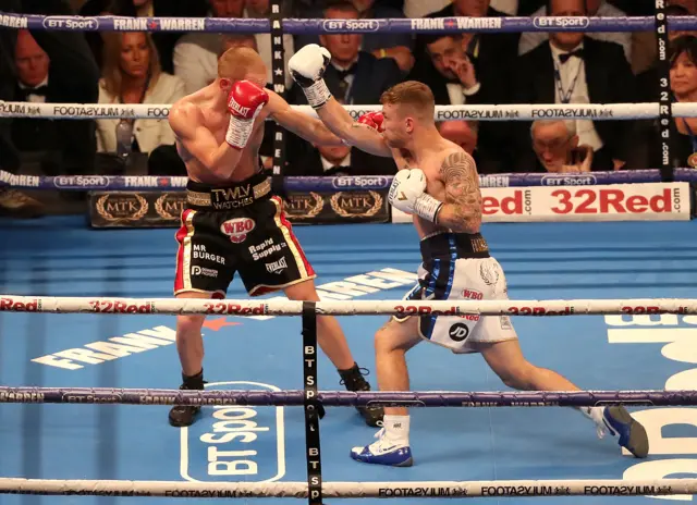 Carl Frampton v Luke Jackson