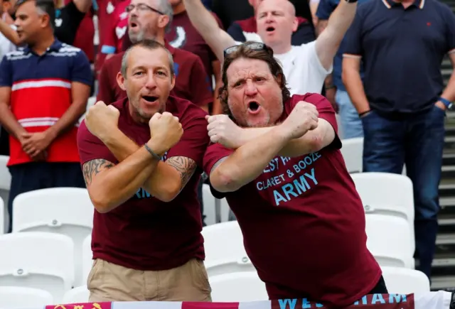 West Ham fans