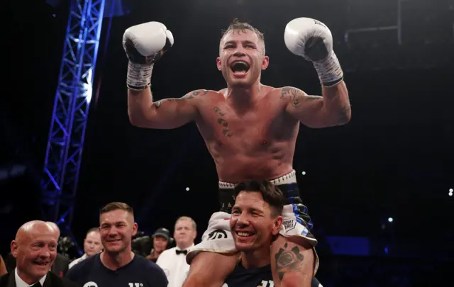 Carl Frampton v Luke Jackson