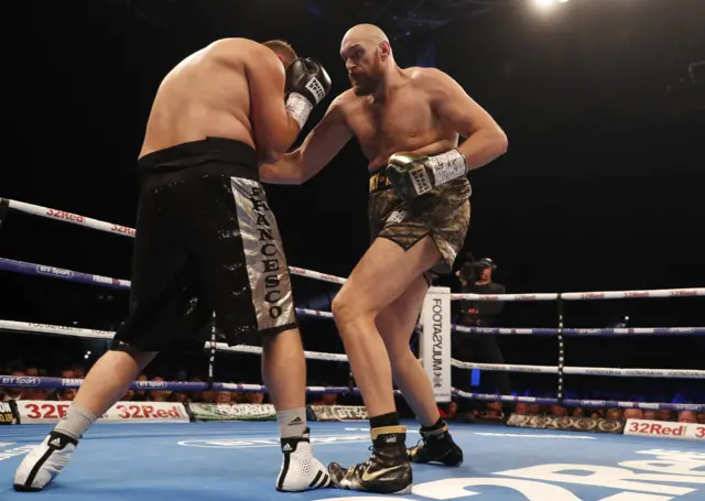 Tyson Fury v Francesco Pianeta