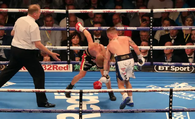 Carl Frampton v Luke Jackson