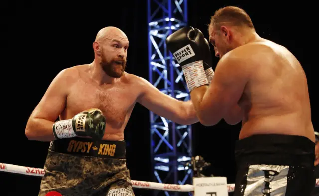 Tyson Fury v Francesco Pianeta