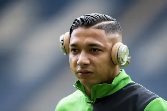 Celtic left-back Emilio Izaguirre