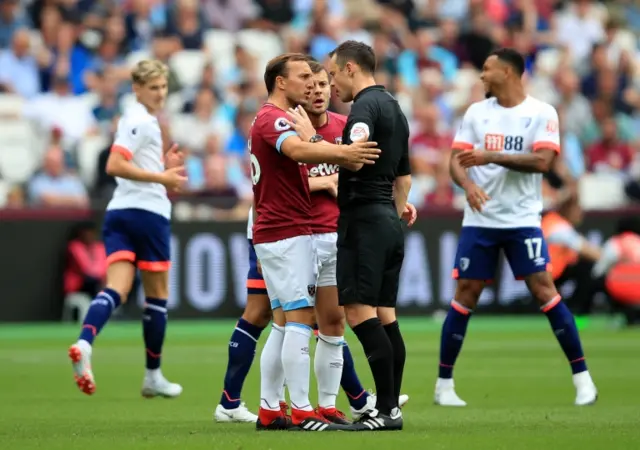 Mark Noble and Jack Wilshere