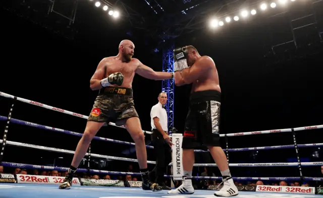 Tyson Fury v Francesco Pianeta