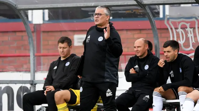 Ian McCall will be the happier of the two managers at half-time