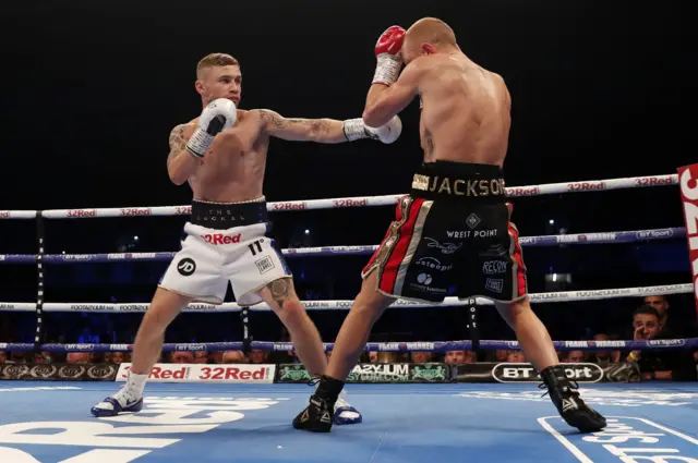 Carl Frampton v Luke Jackson