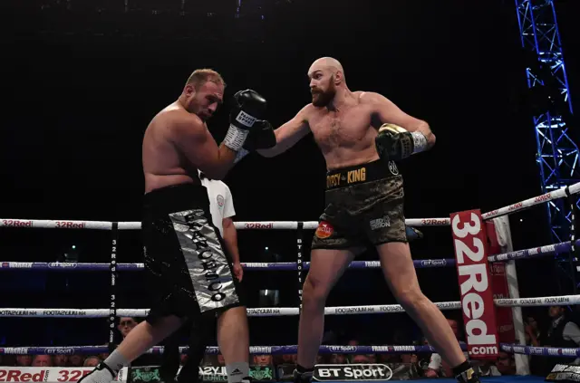 Tyson Fury v Francesco Pianeta