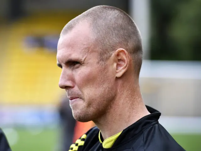 Livingston player-manager Kenny Miller