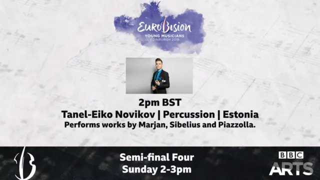 Estonia at 2pm
