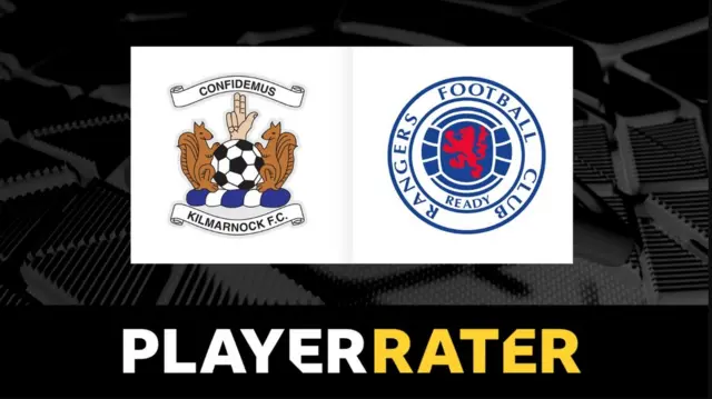 Kilmarnock v Rangers player rater