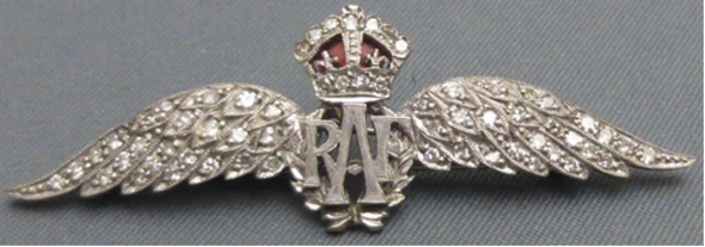 RAF brooch