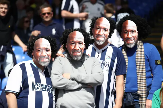 West Brom fans