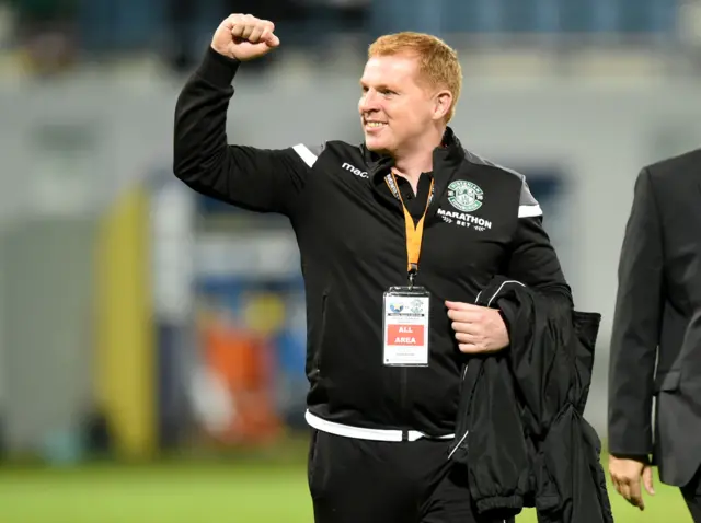 Hibernian manager Neil Lennon