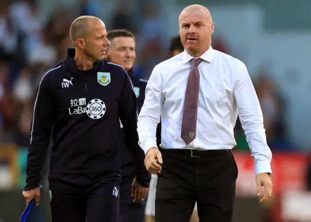 Burnley manager Sean Dyche