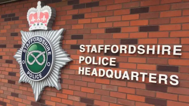 Staffordshire Police HQ sign