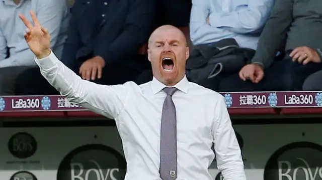 Burnley manager Sean Dyche