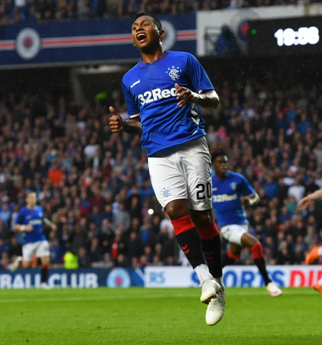 Rangers' Alfredo Morelos