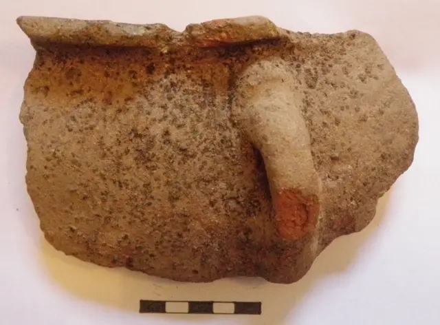 handled bowl, from Late Iron Age or early Roman period