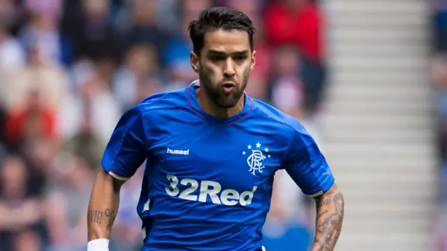 Rangers winger Daniel Candeias