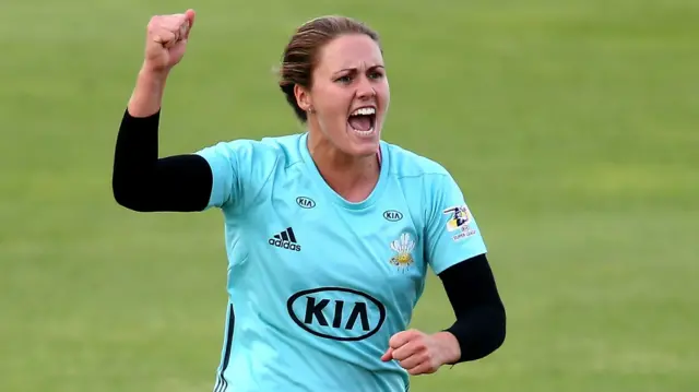 Surrey Stars all-rounder Natalie Sciver