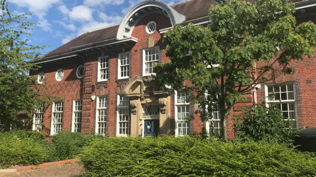 The former magistrates' court in Oswestry