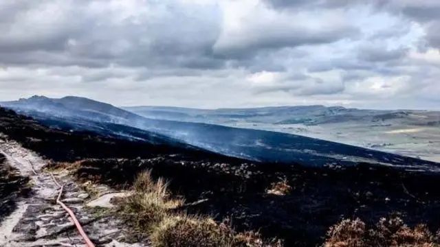 Smoke coming from the Roaches