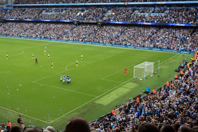 Manchester City celebrate