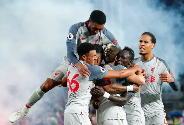 Liverpool celebrate