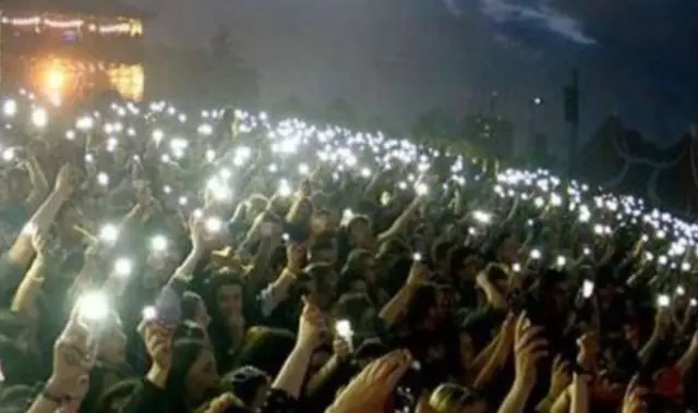 Festival crowd