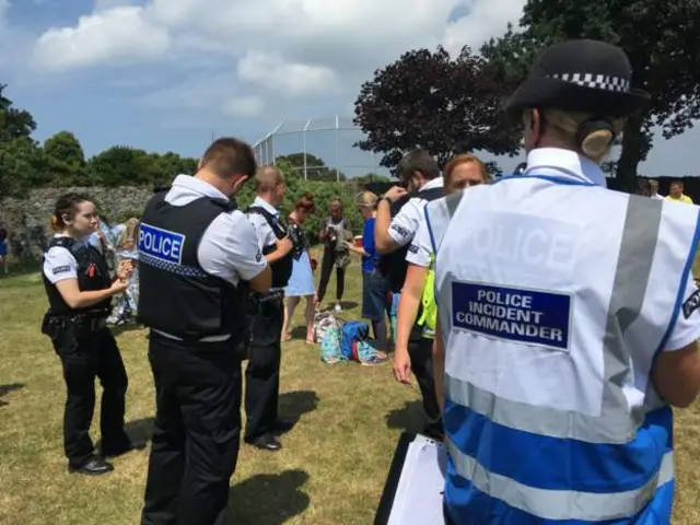 Evacuation of Beau Sejour