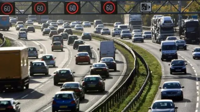 Traffic on motorway