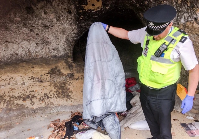 Clear-up at Sneinton Hermitage Caves