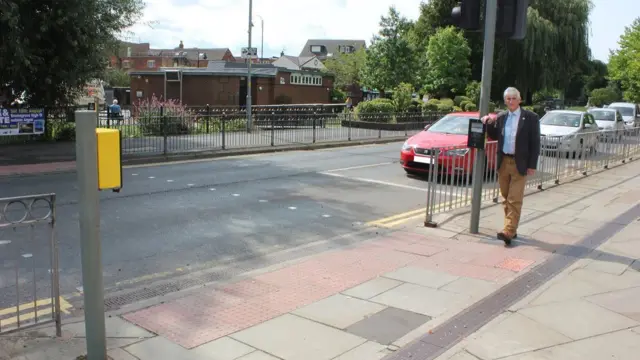 An existing crossing in Bromsgrove