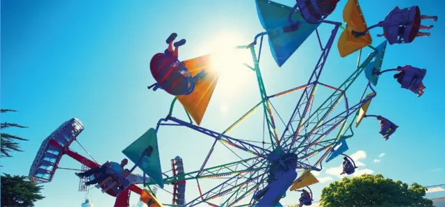 fairground at butlins