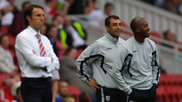 Gareth Southgate and Roberto Di Matteo