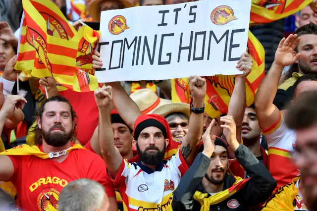 Catalans fans