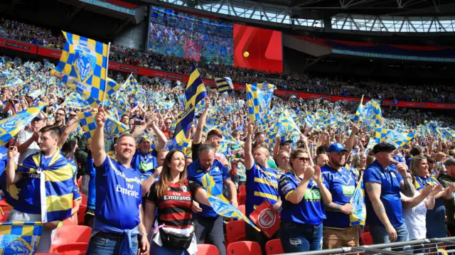 Warrington fans