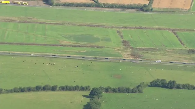 Pope making his way into Dublin