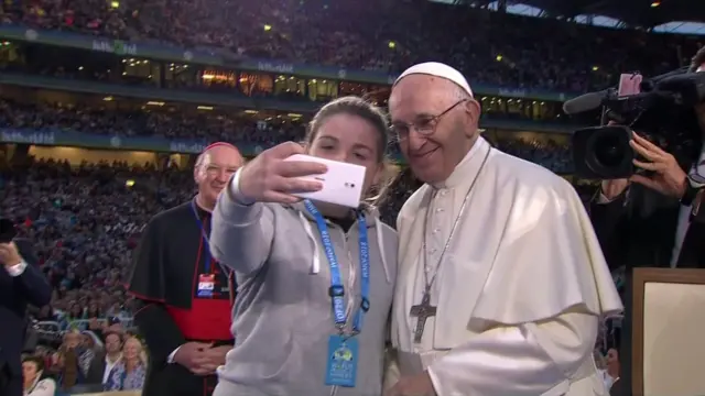 Papal Selfie