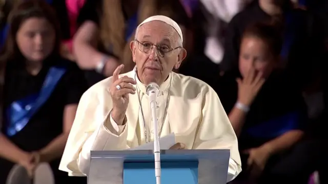 Pope Francis at Croke Park