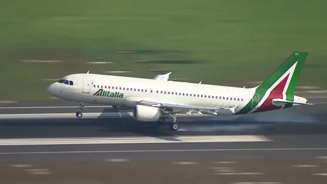 Pope's airplane touches down in Dublin