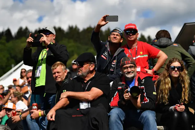 Belgian Grand prix fans