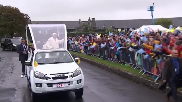 Pope at Knock Shrine