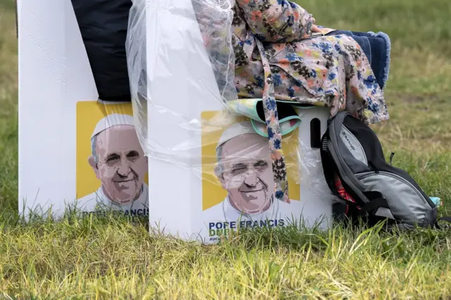 Pope Francis chairs in Phoenix Park